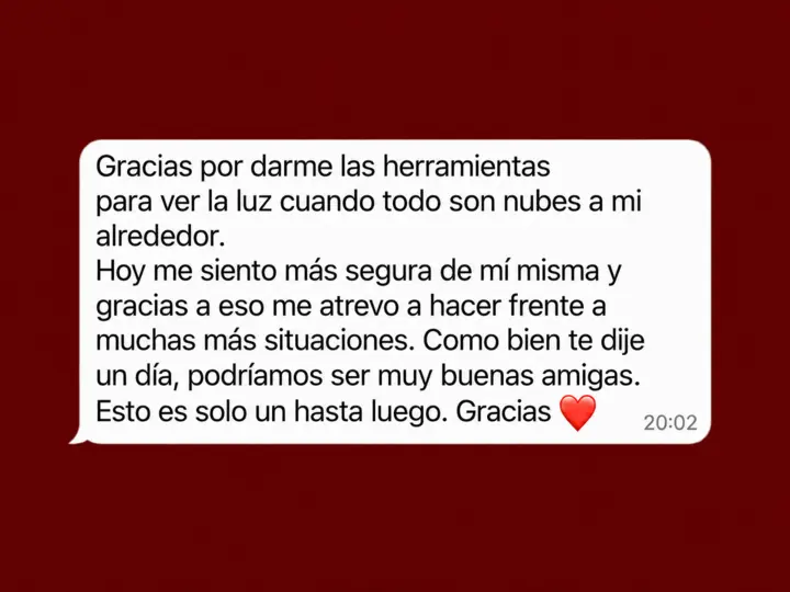 Testimonio anónimo recibido por WhatsApp 3