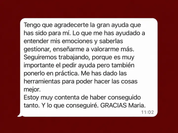 Testimonio anónimo recibido por WhatsApp 6